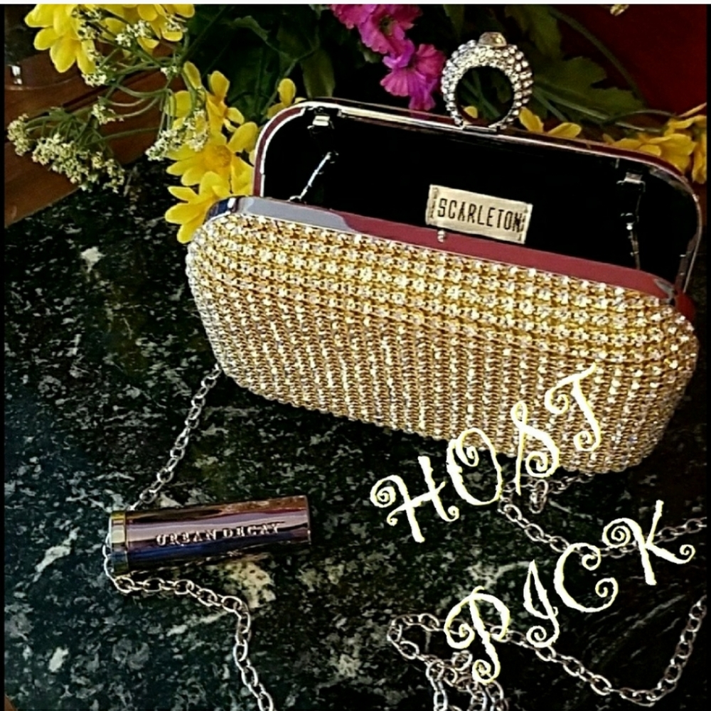 STUNNING Scarleton evening bag - Picture 2 of 5
